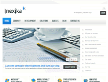 Tablet Screenshot of inexika.com